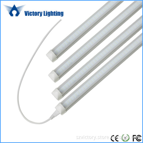 4ft 24W Integrated T8 LED Tube Light Fixture CE RoHS Listed